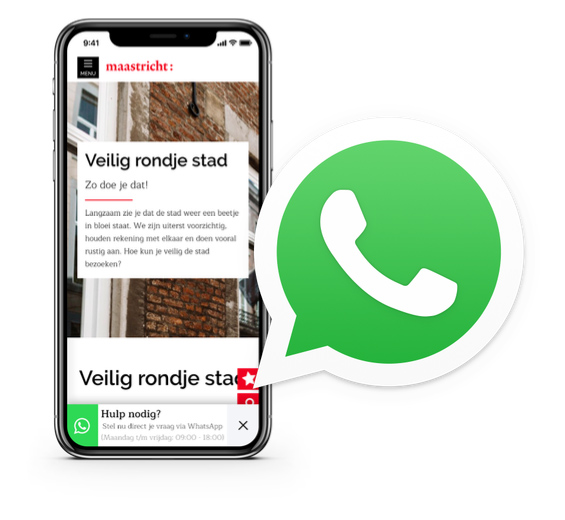 WhatsApp service voor vragen